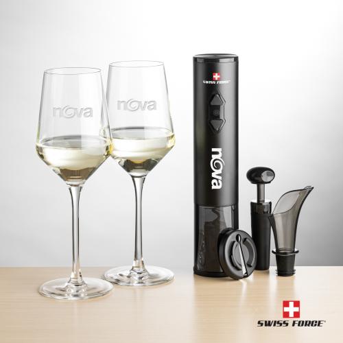 Corporate Gifts - Barware - Glasses Sets - Swiss Force&reg; Opener Set & Tucson Wine