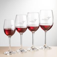 Burlington Wine - Deep Etch - Wine Glasses