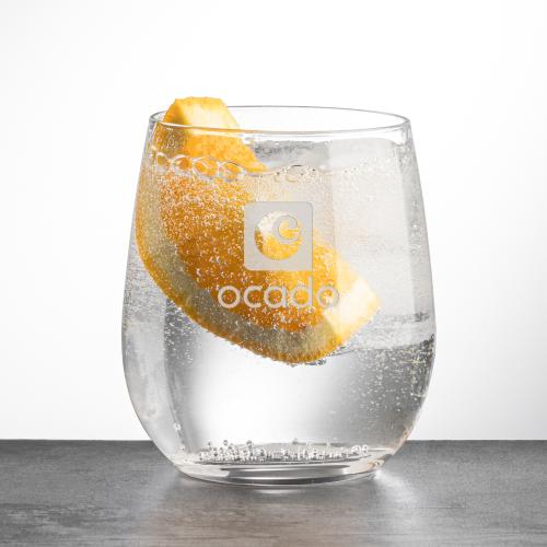 Corporate Gifts - Barware - On the Rocks Tumblers & Glasses - Gibson OTR - Deep Etch