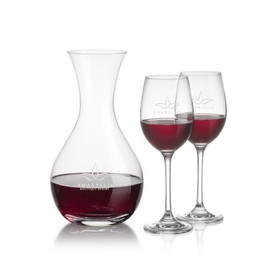 Corporate Gifts - Barware - Carafes - Adelita Carafe & Burlington Wine