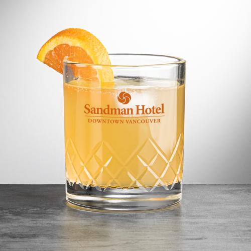 Corporate Gifts - Barware - On the Rocks Tumblers & Glasses - Heceta OTR - Imprinted