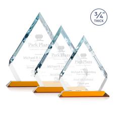Apex Award - Amber - Colored Glass Awards