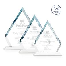 Apex Award - White - Crystal Awards