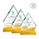 Apex VividPrint&trade; Award on Newhaven Base - Amber