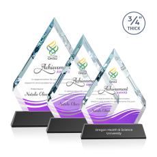 Apex VividPrint Award on Newhaven Base - Black - Full Color Awards