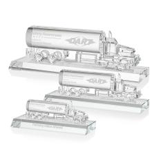 Crystal Oil Tanker on Base - Clear - Shop by Recipient