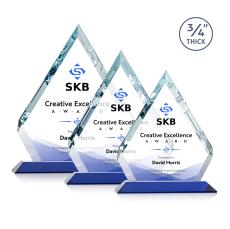 Apex VividPrint Award - Blue  - Colored Glass Awards