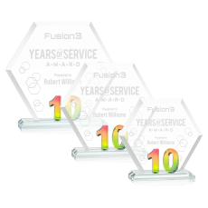 Riviera Anniversary Award No 10 - Prismatic - Shop by Recipient