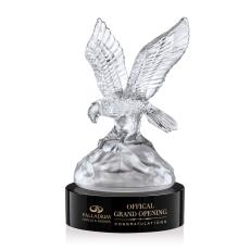Buntingford Eagle on Black Base - Eagle Awards
