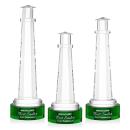 Lighthouse Award on Stanrich Base - Green