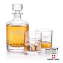 Heceta Decanter Set & Ice Cubes