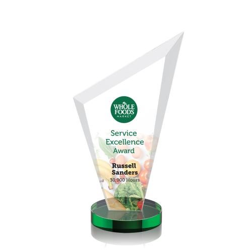 Recognition Awards - Crystal Awards - Condor VividPrint&trade; Award - Green