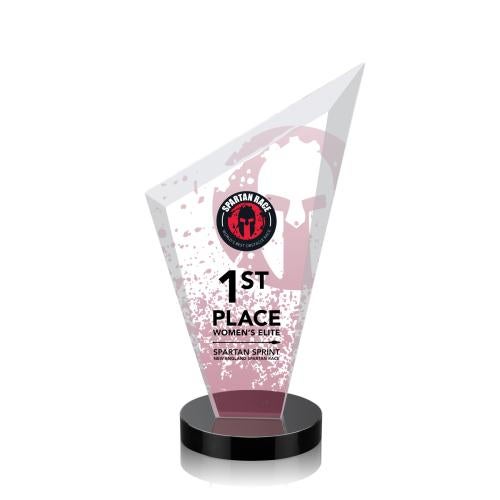 Recognition Awards - Crystal Awards - Condor VividPrint&trade; Award - Black