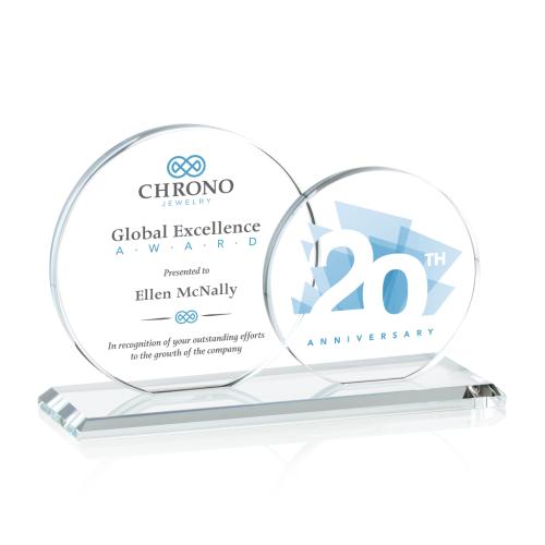 Recognition Awards - Crystal Awards - Double Victoria VividPrint&trade; Award 