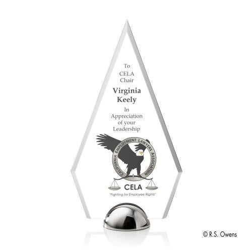 Recognition Awards - Acrylic Awards - Apex Hemisphere VividPrint&trade; Award