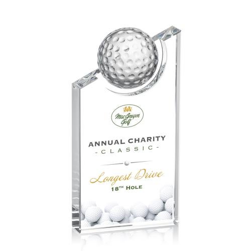 Recognition Awards - Crystal Awards - Axis VividPrint&trade; Golf Award