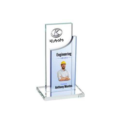 Recognition Awards - Crystal Awards - Maranella VividPrint&trade; Award - Sky Blue