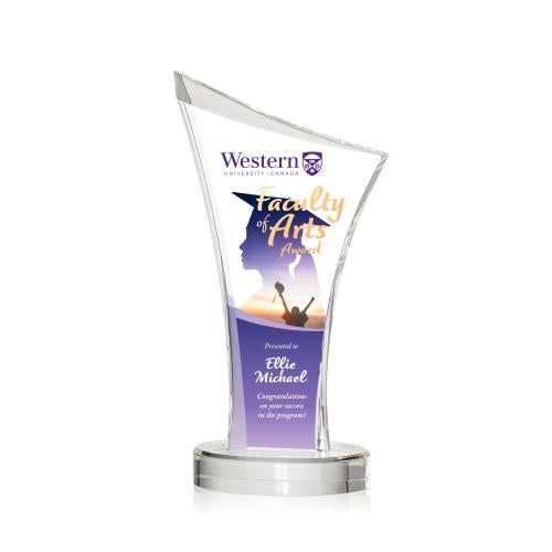 Recognition Awards - Acrylic Awards - Linden VividPrint&trade; Award