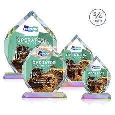 Royal Diamond VividPrint Award - Prismatic - Prism Crystal Awards