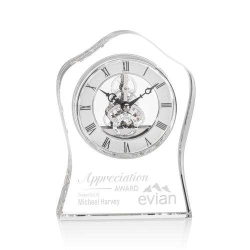 Recognition Awards - Crystal Awards - Regatta Clock