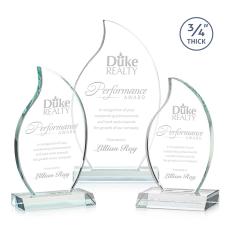Croydon Flame Award - Clear - Flame Awards