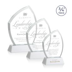 Daltry Award on Newhaven Base - White - Over $150