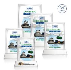 Messina VividPrint Award on Newhaven Base - Starfire - Rectangle Awards