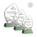 Daltry VividPrint&trade; Award on Newhaven Base - Green