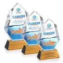 Norwood VividPrint&trade; Award on Newhaven Base - Amber