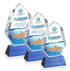 Norwood VividPrint Award on Newhaven Base - Blue - Shop by Recipient