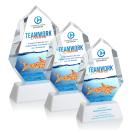 Norwood VividPrint&trade; Award on Newhaven Base - White