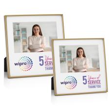 Blakely VividPrint Frame - Gold - Corporate Gifts