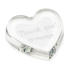 Employee Awards - Coeur Heart Paperweight