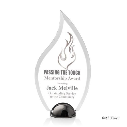 Recognition Awards - Acrylic Awards - Vulcan Hemisphere Award - VividPrint&trade;