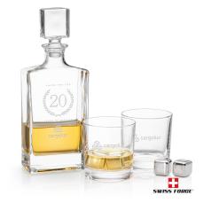 Hallsboro Decanter Set & Ice Cubes - Corporate Gifts