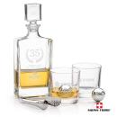 Hallsboro Decanter Set & Ice Balls