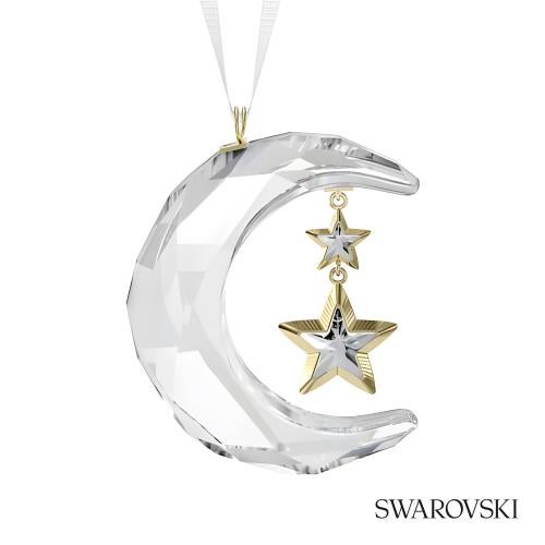 Corporate Gifts - Ornaments - Swarovski&reg; Holiday Magic Ornament - Moon
