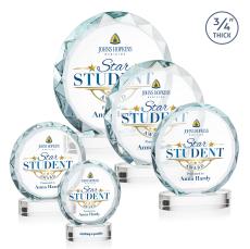 Centura VividPrint Award on Alberton Base - Clear - Circle Awards