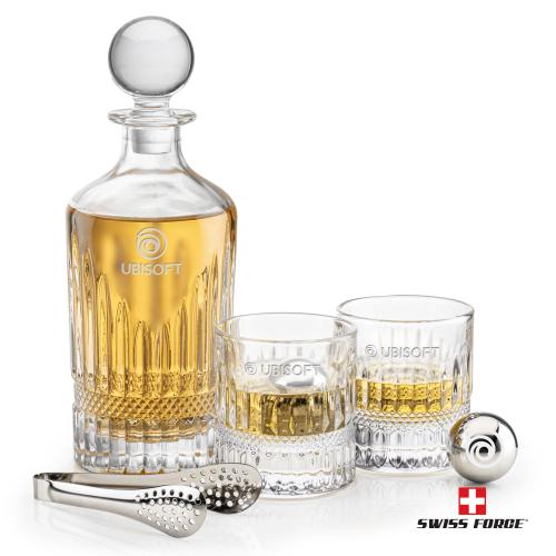 Corporate Gifts - Barware - Glasses Sets - Hathaway Decanter Set & Ice Balls