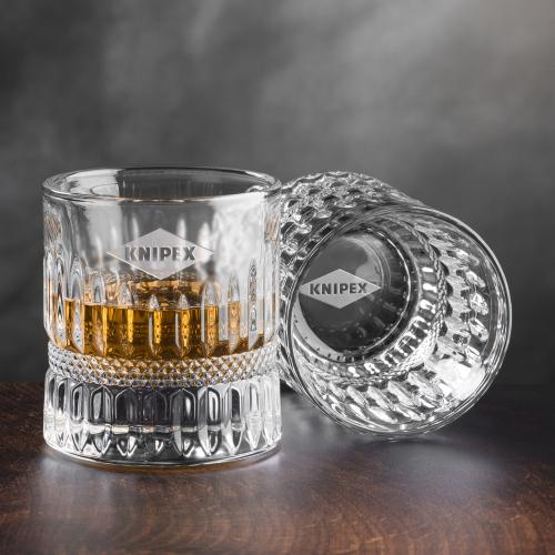 Corporate Gifts - Barware - Whiskey Tasters - Hathaway Whiskey Taster - Deep Etch