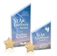 Cooper VividPrint Award -  Starfire/Gold Star - Metal Awards