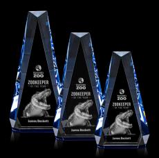 Carmel 3D Award - Blue - Blue Crystal Awards