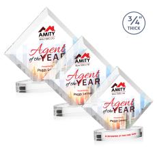 Belaire VividPrint Award on Alberton Base - Clear - Full Color Awards