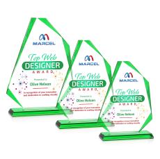 Hillmont VividPrint Award - Green - Full Color Awards