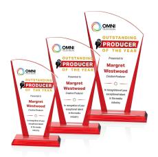 Merivale VividPrint Award - Red - Full Color Awards