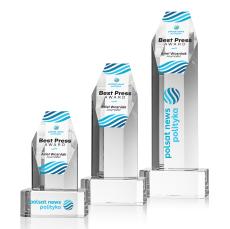 Ashford VividPrint Award on Base - Clear - Recognition Awards