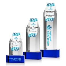 Ashford VividPrint Award on Base - Blue - Recognition Awards