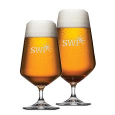 Breckland Beer Glass - Deep Etch - Beer Steins and Pilsners