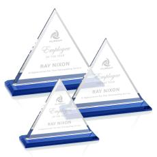Dresden Award - Blue - Crystal Awards