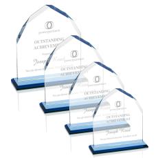 Montibello Award - Sky Blue - Blue Crystal Awards